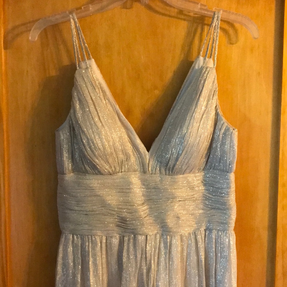 Gold Grecian gown